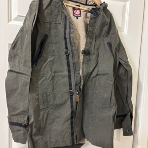 66 degrees north waxed parka